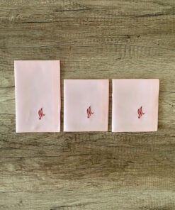 P.S.: I love you - Stofftaschentuch für Damen (Monogramm M)