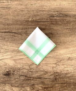 Sommerbrise grün | Stofftaschentuch für Damen mit Vorname Sarah