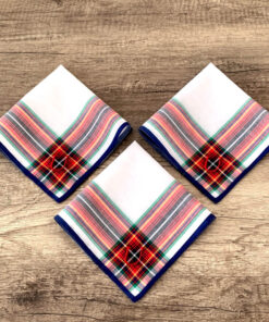 Naturbursche | Stofftaschentuch für Herren (Monogramm U)