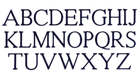 Schriftart Goudy Light