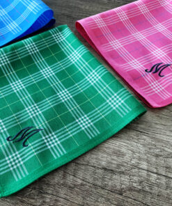 Outdoor - Stofftaschentuch für Damen mit Monogramm "M"