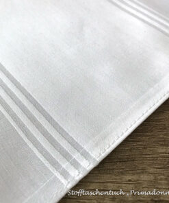 Primadonna - Stofftaschentuch für Damen (Detail)