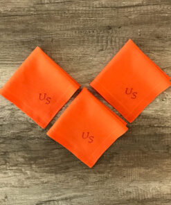 Indian Summer - Stofftaschentuch für Damen (Initialen 