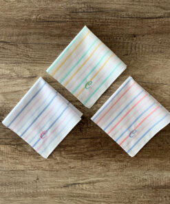 Luftballons | Stofftaschentuch für Damen (Monogramm C)