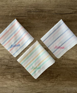 Luftballons | Stofftaschentuch für Damen mit Vorname Kathrin