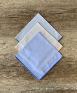 Natur pur | Stofftaschentuch für Herren