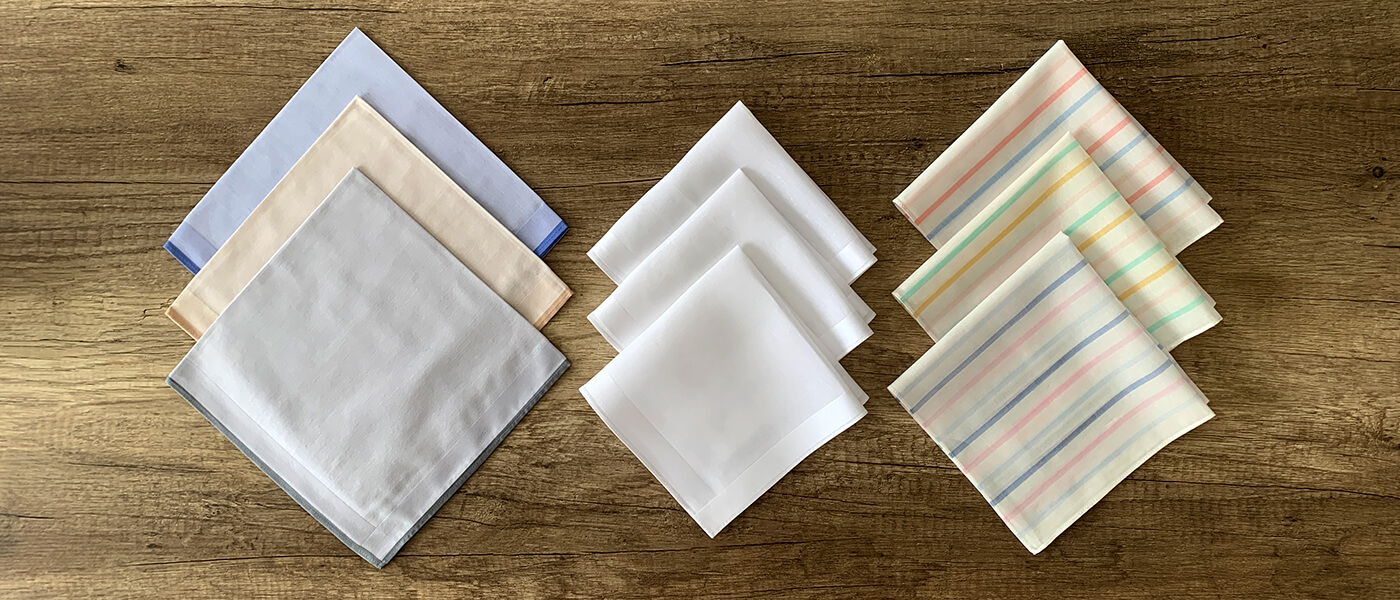 STOFFTASCHENTUCH.CH | Neuheiten Juli 2022 (Natur pur [Herren], Belle Époque [Damen], Luftballons [Damen])