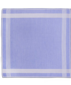 Gentleman - Stofftaschentuch für Herren (offen / dunkelblau)