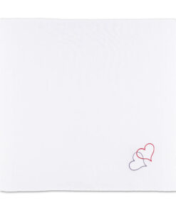 Ewigi Liebi | Stofftaschentuch-Set für besondere Anlässe (Herzen)